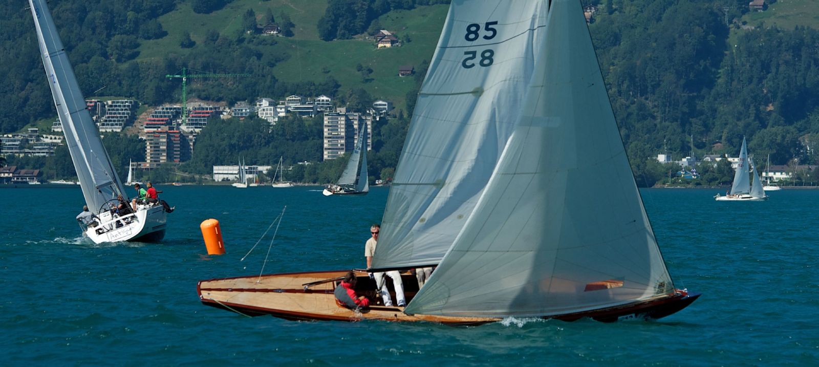 Segeln Schnupperunterricht Segelschule Stansstad